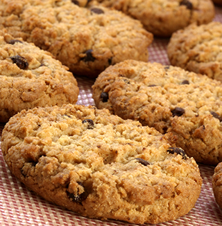 1. Galletas de avena